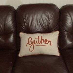 Hallmark “Gather” Pillow NWOT